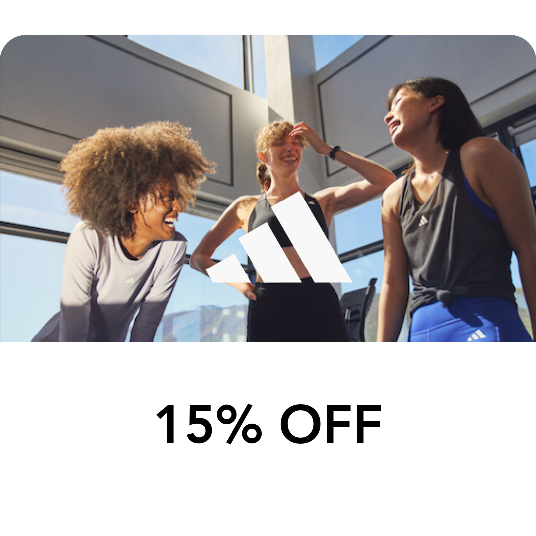 Adidas 15% Off Exclusive Discount for Thrive Members