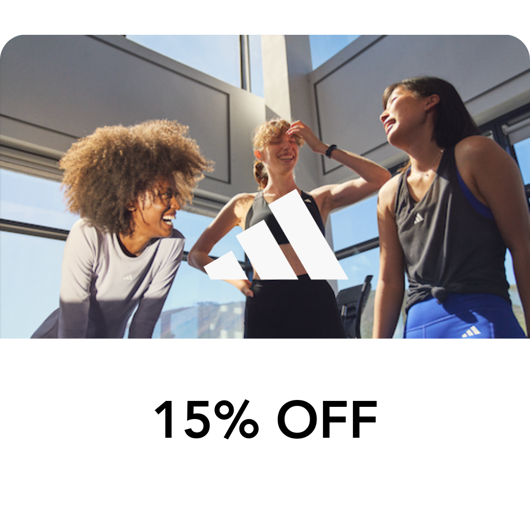 Adidas 15% Off Exclusive Discount for Thrive Members